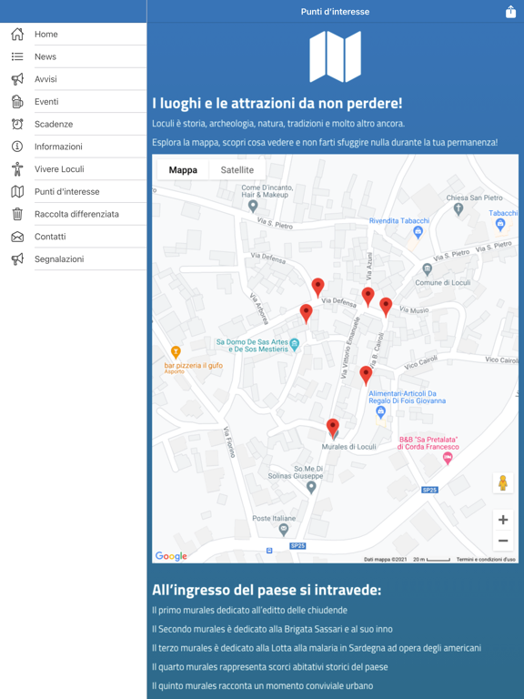 Screenshot #4 pour Comune di Loculi