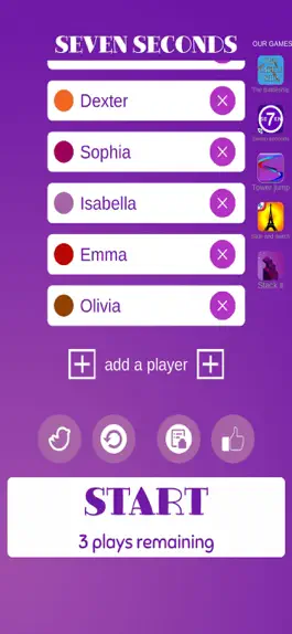 Game screenshot Seven Seconds: challenges apk