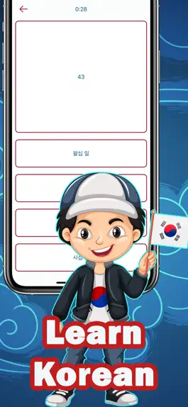 Game screenshot Numbers in Korean language apk