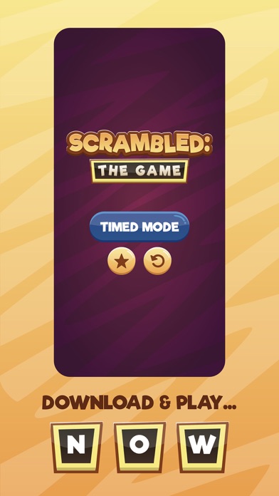 Scrambled: Word Game Screenshot