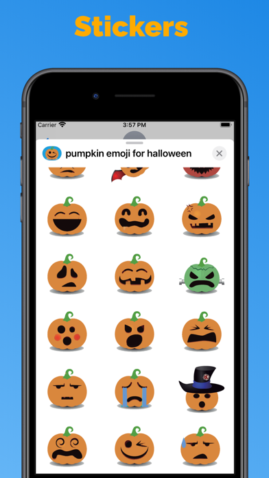 Screenshot #2 pour Pumpkin : Halloween stickers