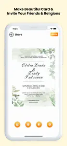 Invitation Card Maker (RSVP) screenshot #8 for iPhone