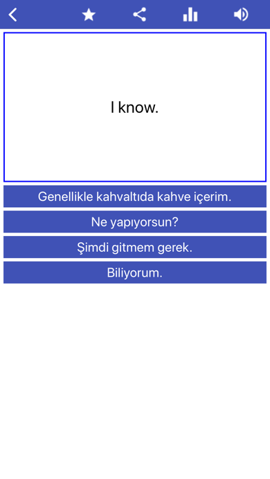 Turkish Language Learning Screenshot