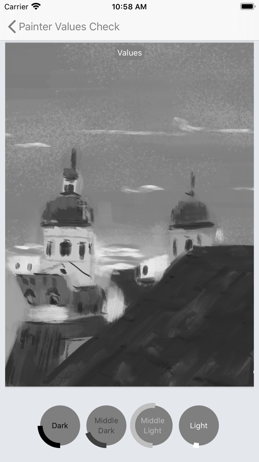 #3. Painter Values Check (iOS) Podle: Daniel Lao