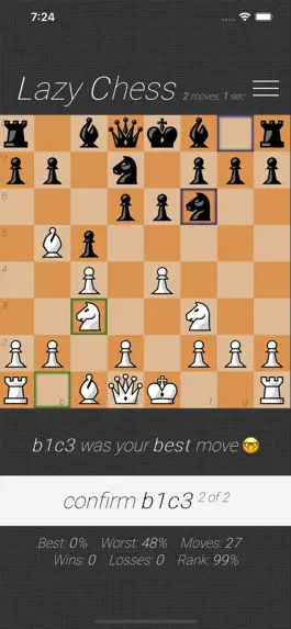 Game screenshot Lazy Chess apk