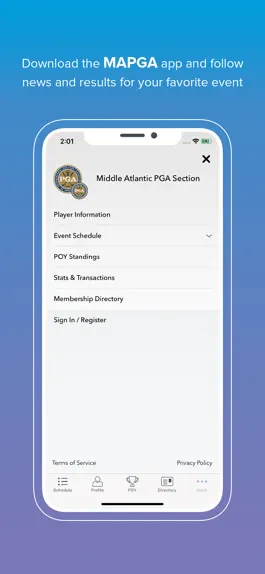 Game screenshot Middle Atlantic PGA Section mod apk