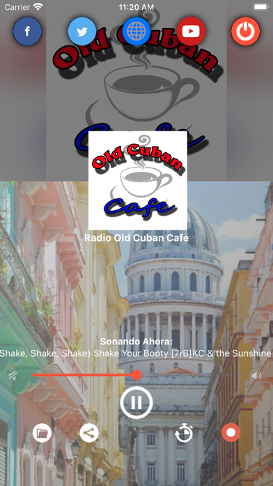 Radio Old Cuban Cafe Screenshot