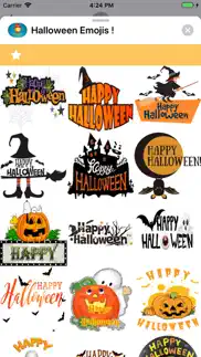 halloween emojis ! iphone screenshot 1