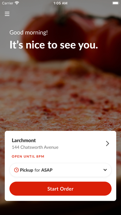 Nicky's Pizzeria & Restaurant Screenshot 2 - AppWisp.com Nicky's Pizzeria & Restaurant Screenshot 2 - AppWisp.com