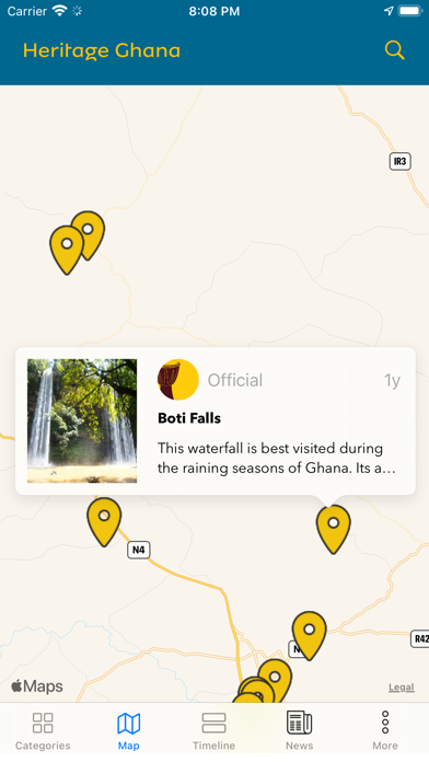 Heritage Ghana App Screenshot