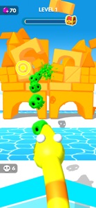 Snake Rush!! screenshot #3 for iPhone