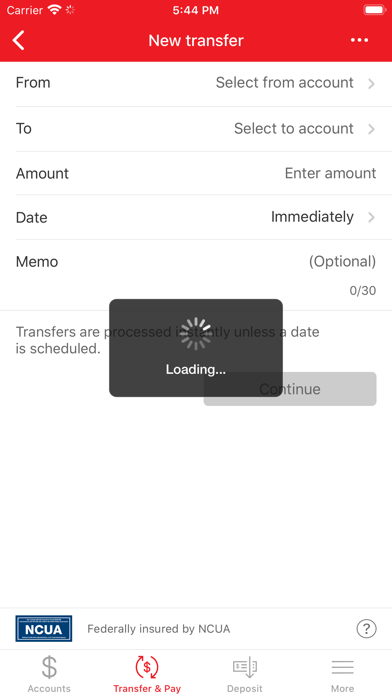 Remington Federal Credit Union Screenshot