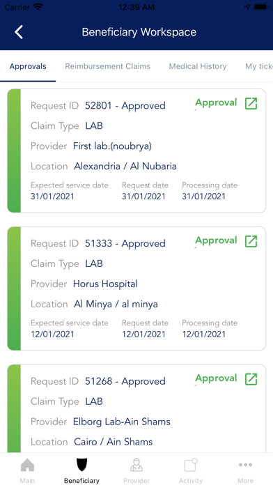 MedRight for Medical Services Screenshot