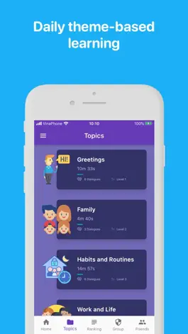 Game screenshot Nana Lingo - Learn English apk
