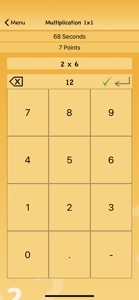 Multiplication 1x1 - Math Game screenshot #3 for iPhone