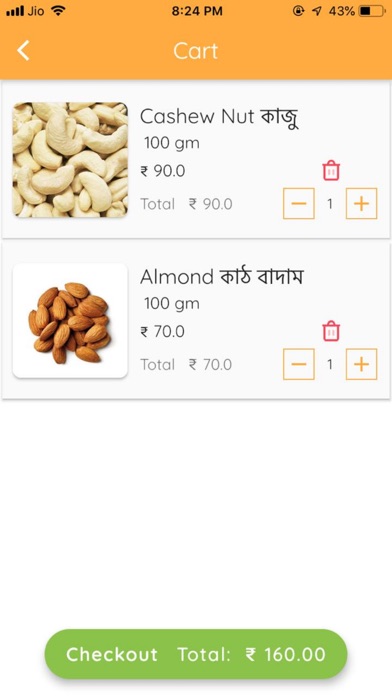 Jompoi - Online Groceries Screenshot