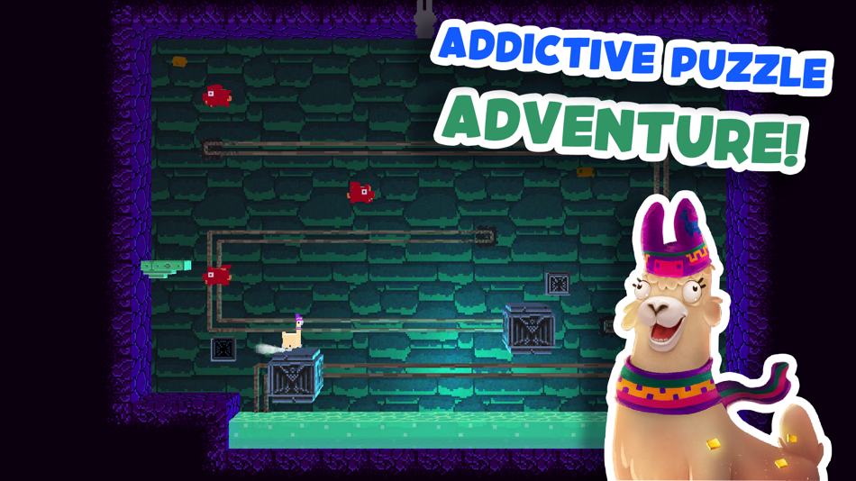 #3. Adventure Llama (iOS) By: Orube Game Studio