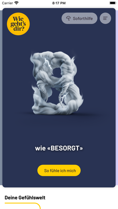 Wie geht's dir? Screenshot