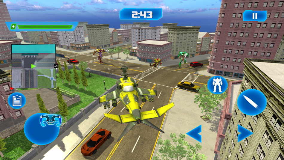 #3. Robot Race Car Transformation (iOS) 由: Arsa Khalid