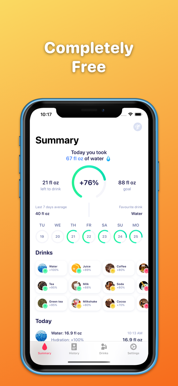 Water Tracker Drink Reminder