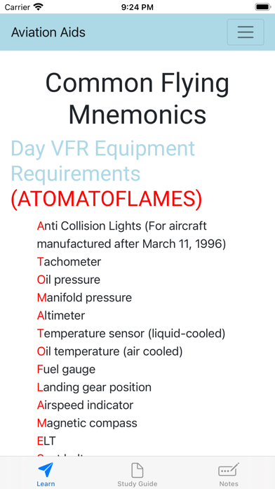 Aviation Aids Screenshot