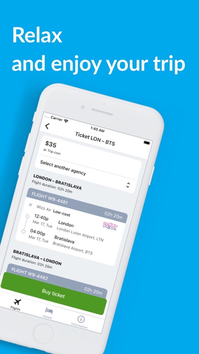 Cheap flights — All airlines Screenshot