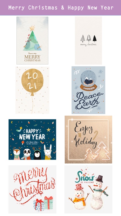 Christmas Hand Drawn Stickers screenshot-4