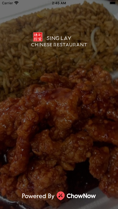 Sing Lay Chinese Restaurant Screenshot