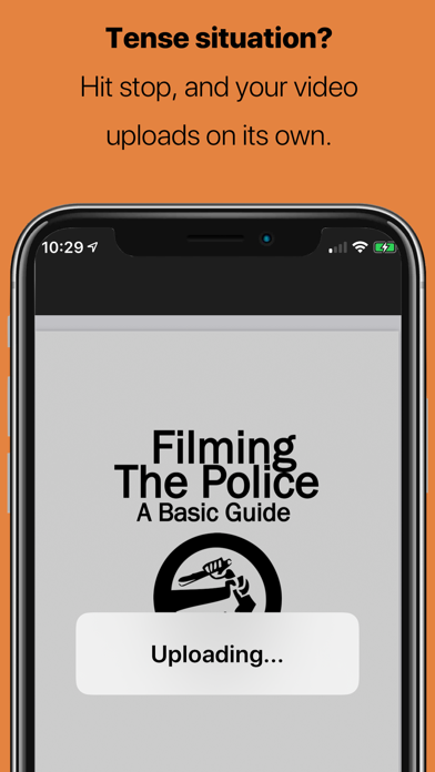 Cop Watch Video Recorder Screenshot