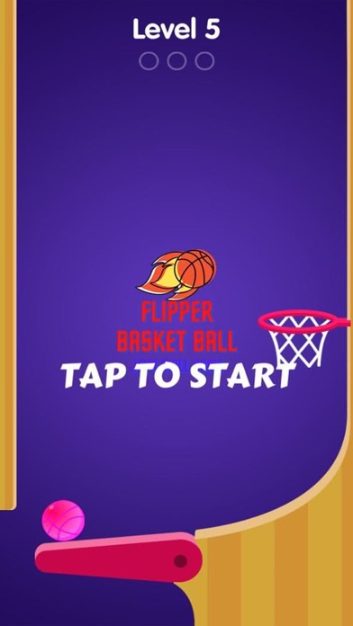 Flipper Basket Ball 2D Screenshot