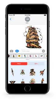 sailor jerry - gifs stickers iphone screenshot 2