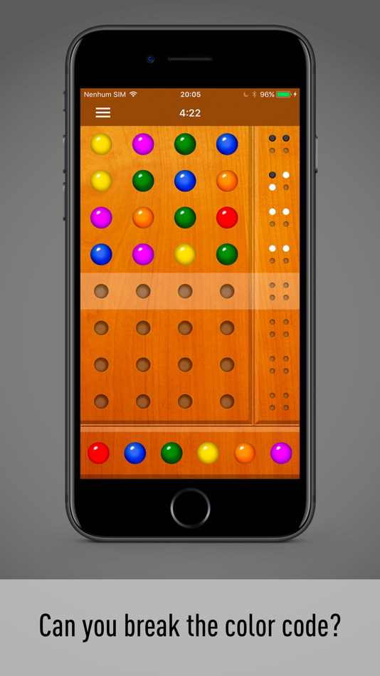 #1. Color Code Breaker (iOS) By: Felipe Tumonis