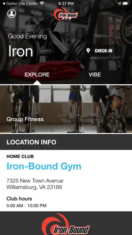 Game screenshot Iron Bound Gym apk