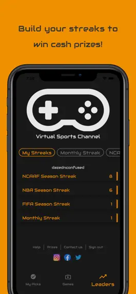 Game screenshot Virtual Sports Channel hack