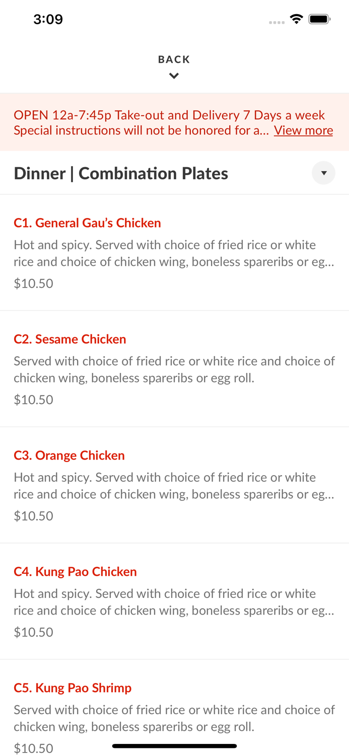 Hong Kong Restaurant