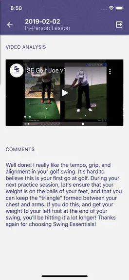 Game screenshot Swing Essentials Golf App apk