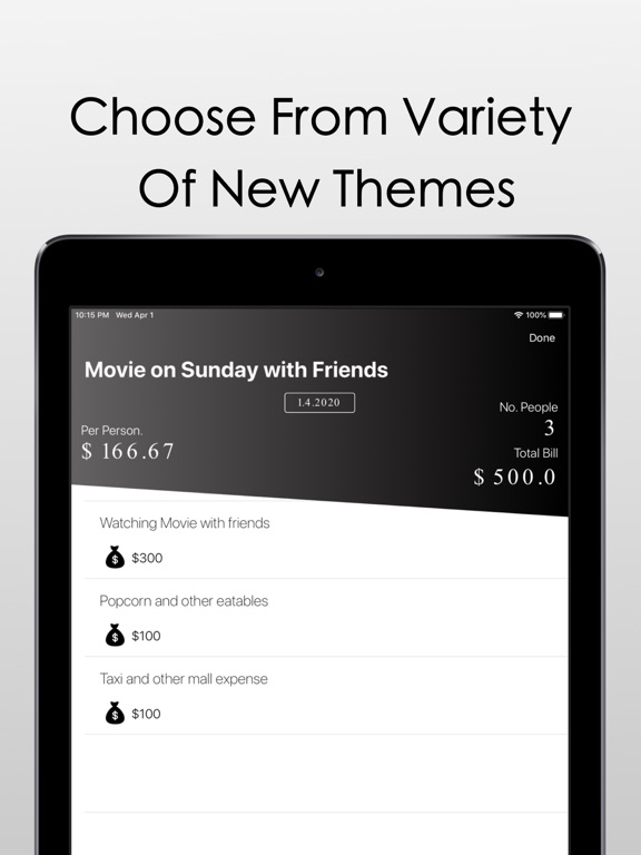 Screenshot #5 for Bills Splitter Widget - budget