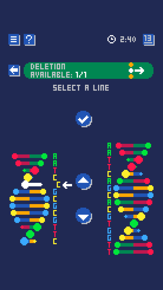 #4. DNA Mutations Puzzles (iOS) 由: Frozax Games