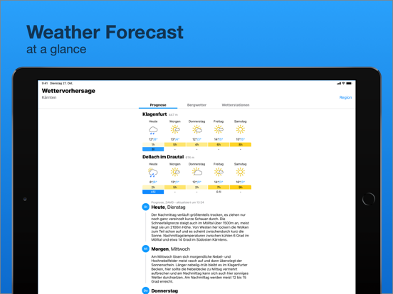 Screenshot #6 pour bergfex: weather & rain radar