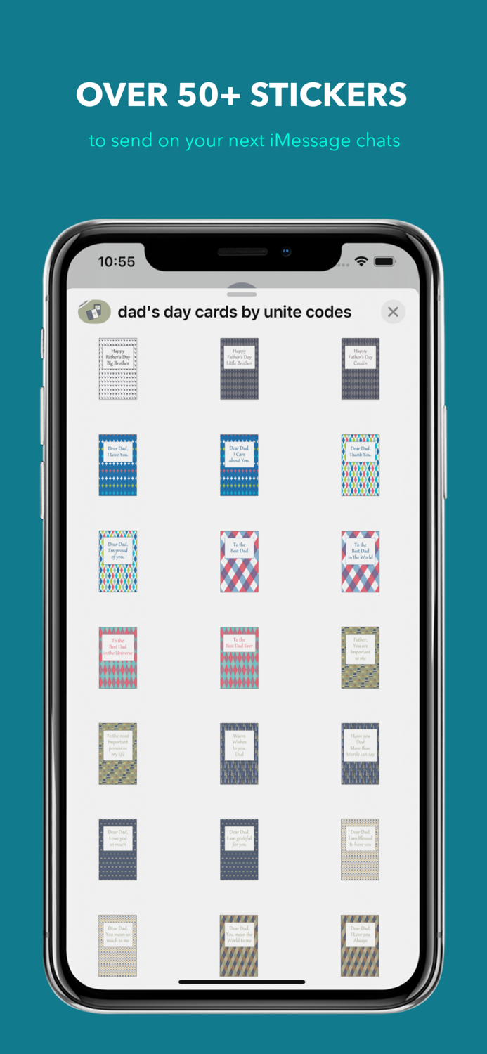 Dads Day Cards by Unite Codes