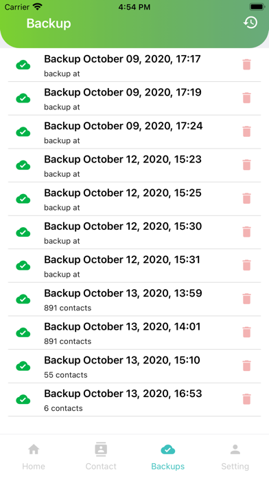 Contact Master Private Contact Screenshot
