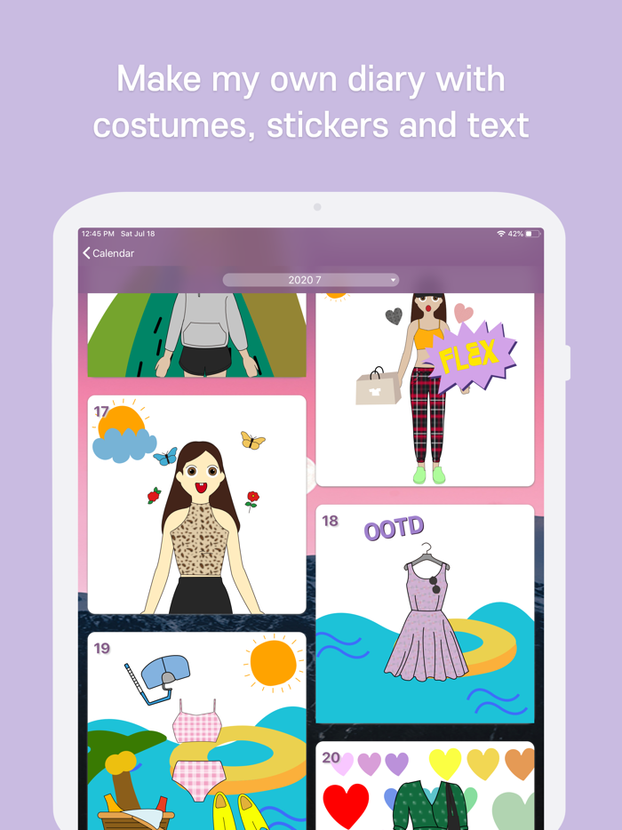 My Fashion Diarystickers