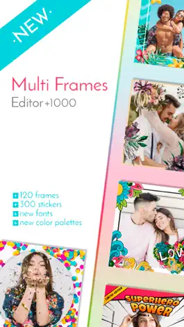 Game screenshot Square Fit несколько Фоторамка mod apk