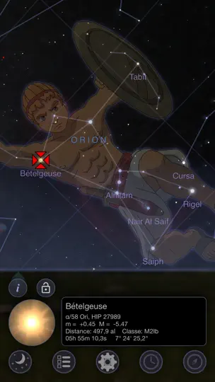Capture d'écran de Astro 3D+: Étoiles Ciel sur iPhone 2