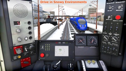 Modern Bullet Train Driving Screenshot
