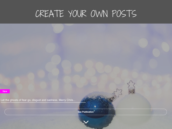 Screenshot #6 pour Christmas Postcards App