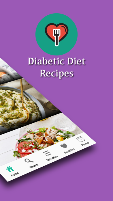Diabetic Diet Recipes & Meals Screenshot