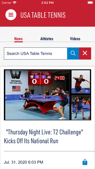 USA Table Tennis Screenshot