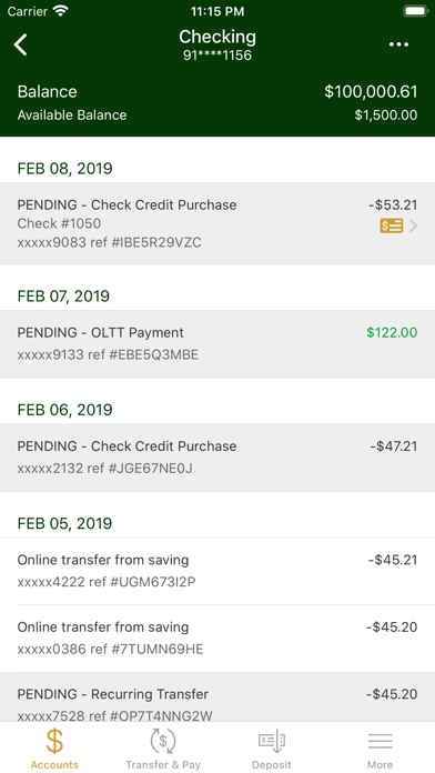 Mid America Bank Mobile Screenshot
