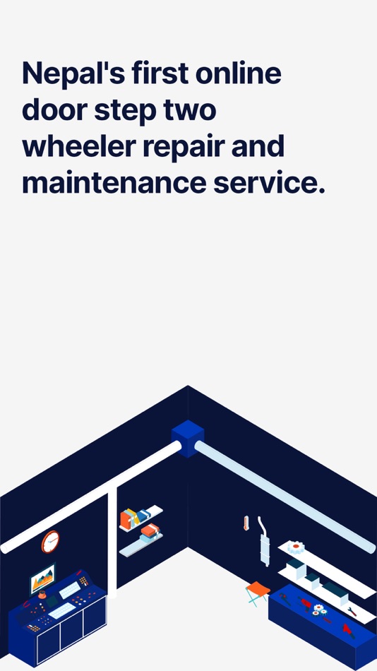#1. Third Wheel: Bike Service App (iOS) 由: Arun Raut